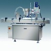 filling and screwing machine of spraying agent