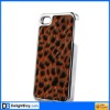 Slim Hard Case Back Cover Shield for Apple iPhone 4 4S Leopard Soft Hair Skin