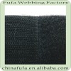 eco-friendly material hook and loop black velcro tape