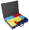 suitcase steel tool box/metal screw storage case