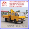 JMC 4*2 log Truck with crane,Folding crane arm