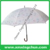 Stick umbrella with wooden handle sun umbrella