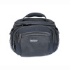 Polyester brown-gray digital camera bag