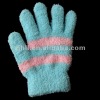 Colorful girl's magic gloves microfiber gloves