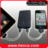 rechargeable External battery pack for ipad,iphone or other smartphone