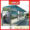 OEM Stainless Steel bus shelter freestanding/flush bonding