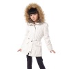 new girls coat fur hood