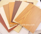 Plain hardboard melamine