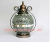 GLASS MOSAIC TEALIGHT GLOBE LANTERN