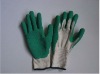 10G knitted latex gloves