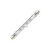 osram halogen lamp 240V 100W R7s Dimmable Length 119mm