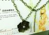 Necklace with Flower Pendant Necklace