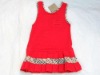 Lovely designer children pleated dresses