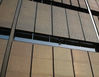 Expanded metal screen for facade