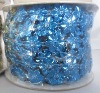 Plastic Wedding Garland 10-Yard Wedding Bead Garland BLUE