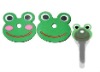 Customized Lovely Frog Pattern PVC Key Cover