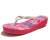 fashion sexy pink flip flop