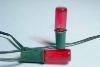 C4002, E12 Flame bulb / lamp light string, flat head.