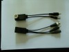 RJ45 Video Audio UTP Video Balun