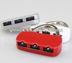 GH-8010 3 digit Combination Suitcase Padlock