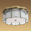 European style ceiling lamp brass light