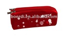 Rpet new design hot selling red pen bags,pencil bags