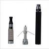 Black 1300mAh Ego-CE4S Capacity Rechargeable Battery with 1.6ml Detachable Atomizer for Electronic Cigarette