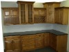 glazed maple miter door kitchen cabinet