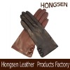 HS001 ladies short leather gloves