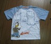 high quality cotton kids t shirts with print