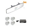 high reliability rear view mirror VDF display parking sensor