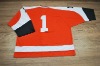 Professional Manufacturer Customized embroidery tackle twill ice hockey jersey