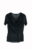 black fancy gothic t shirt ZT010048