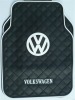 High quality latex universal car mats with auto logo,Imitation leather car mats