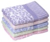 100% cotton jacquard terry towel