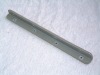 Long gray TPR front bumper for carts on side protection