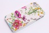 flower and butterfly stick skin case