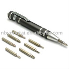 multi function mini pen pocket screwdriver set