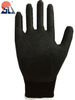 scrub dipped nylon NBR gloves