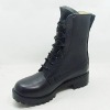 Full grain cowhide leather upper used military boots