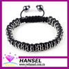 crystal macrame bracelet pave beads designs bracelets