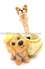 Lovely Doggy Promotional Pen Stand ; Creative Flash LED Pen