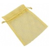 Promotional small nylon mesh drawstring gift bag