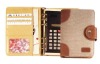 2012 PU file folder with business card holder