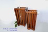 Wooden umbrella holder