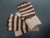 Acrylic Striped Magic Gloves with cover