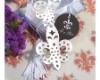 Fleur de Lis Bookmark Favor in electroplating