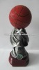 2012 new resin basketball trophy,trophy figurines