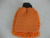 chenille mitten