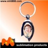 sublimation metal photo key ring A02